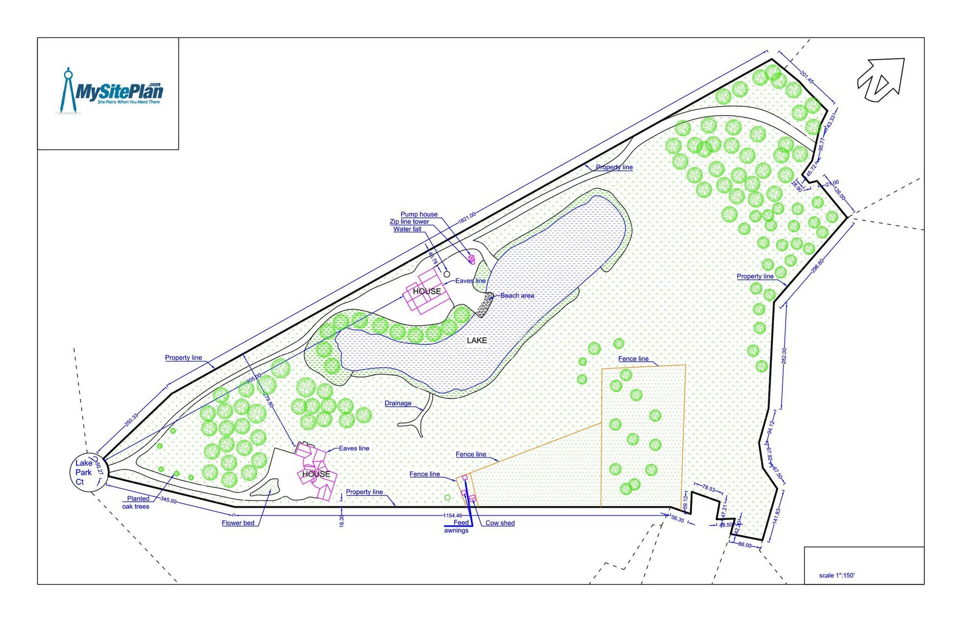 Detailed Site Plan - MySitePlanCanada