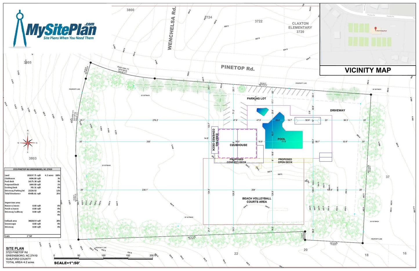 Detailed Site Plan - MySitePlanCanada