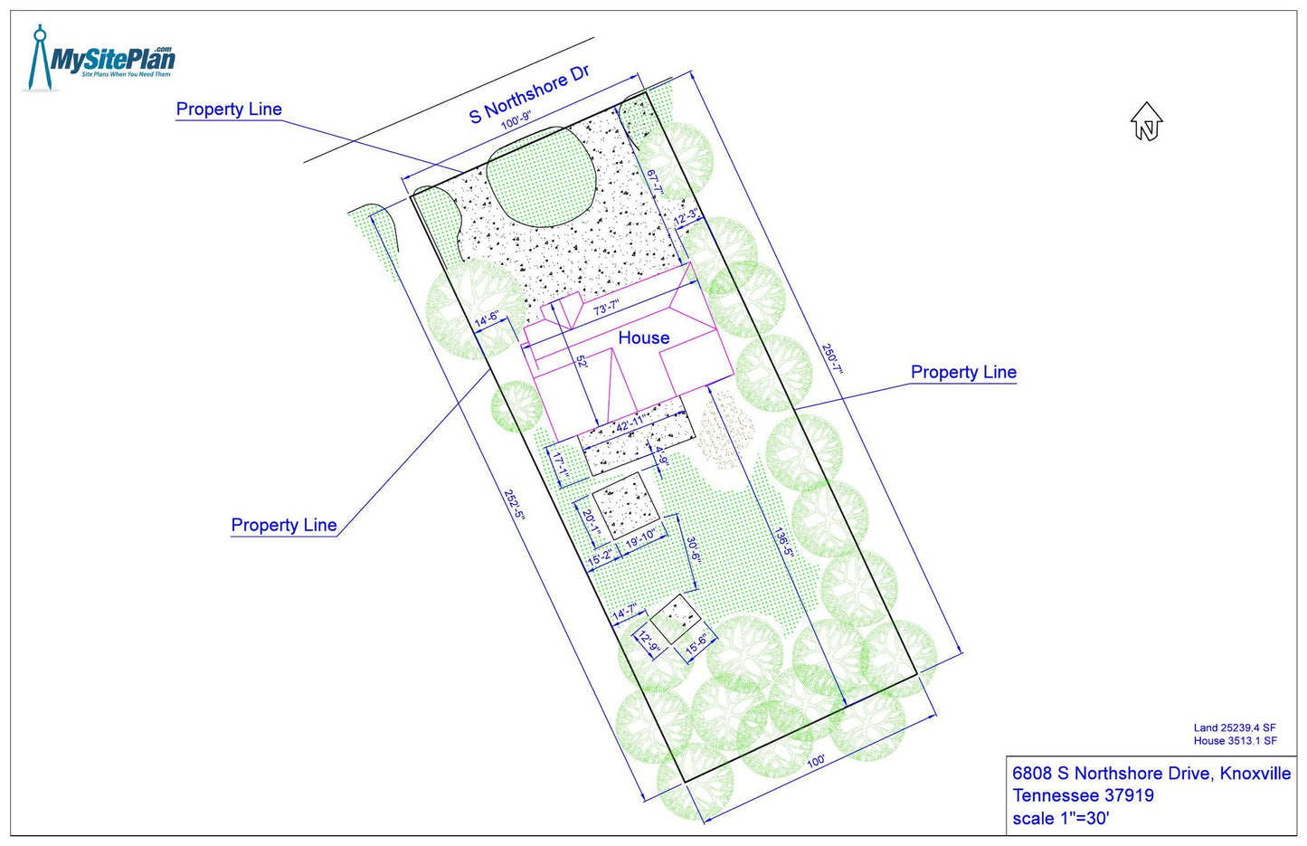 Detailed Site Plan - MySitePlanCanada