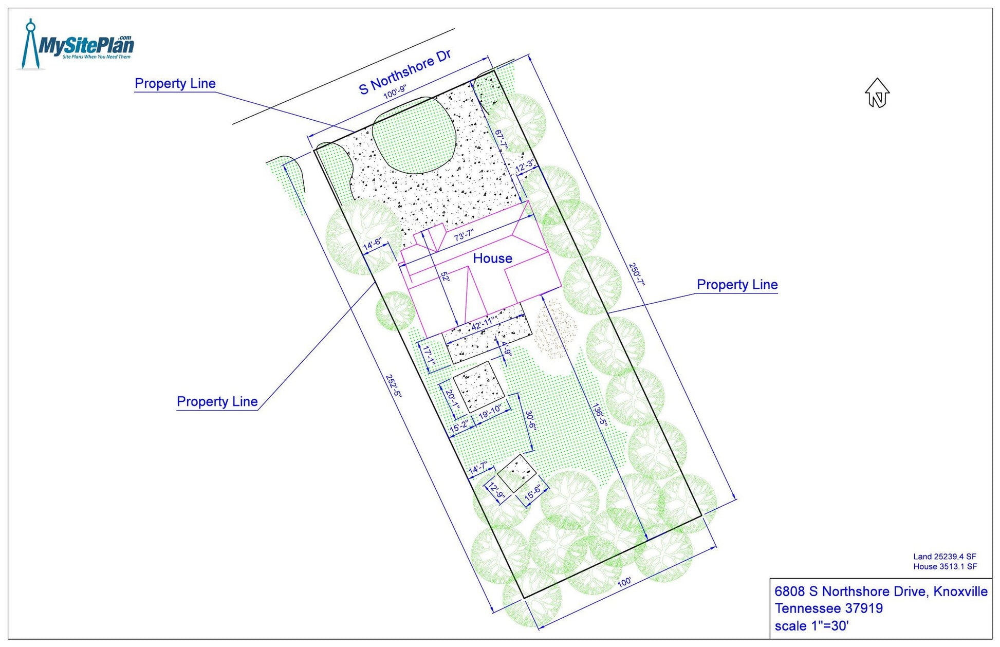 Detailed Site Plan - MySitePlanCanada