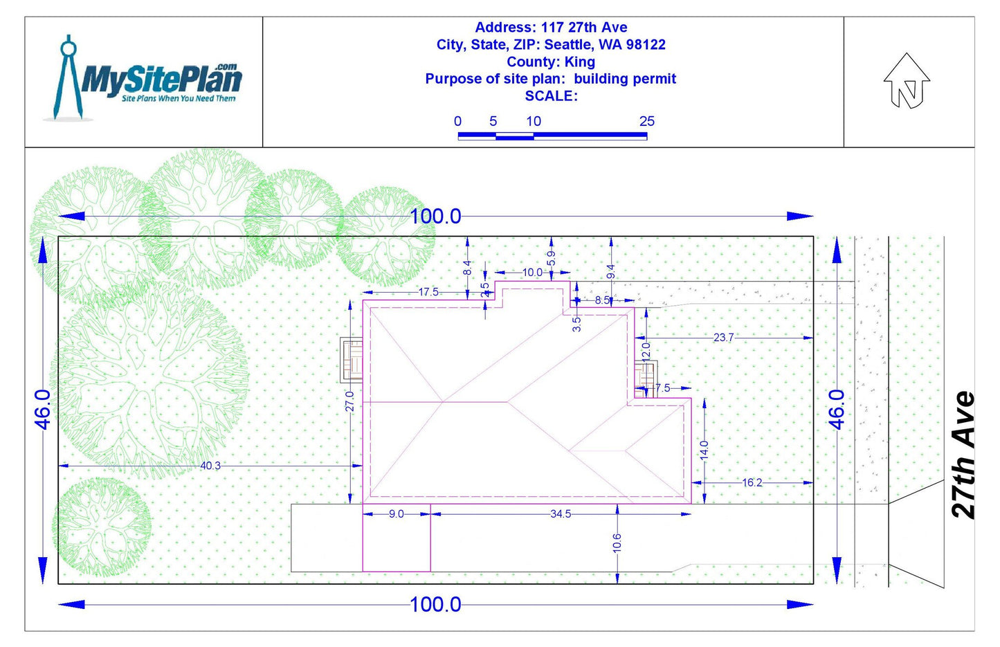 Detailed Site Plan - MySitePlanCanada