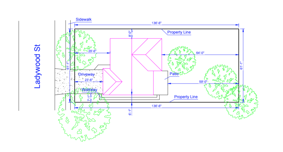 Medium Detail Site Plan - MySitePlanCanada