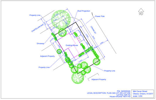 Detailed Site Plan - MySitePlanCanada